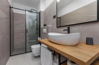 Kupaonica u objektu New apartment Denis