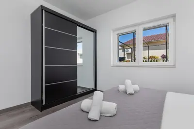 Krevet ili kreveti u jedinici u objektu New apartment Denis