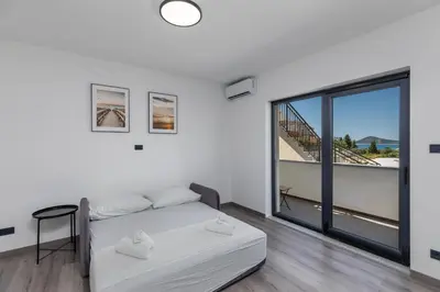 Krevet ili kreveti u jedinici u objektu New apartment Denis 2