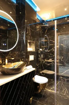 Kupaonica u objektu Villa Golden Lion