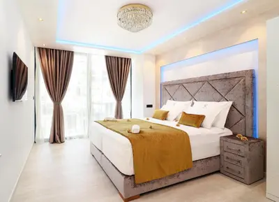Krevet ili kreveti u jedinici u objektu Villa Golden Lion