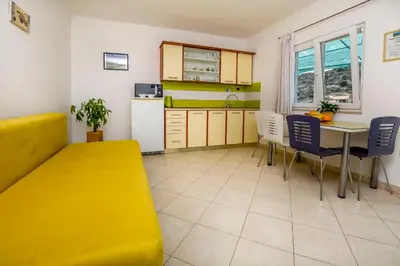 Kuhinja ili čajna kuhinja u objektu Apartment Seafront Apartments