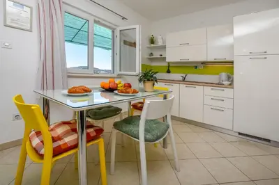 Kuhinja ili čajna kuhinja u objektu Apartment Seafront Apartments