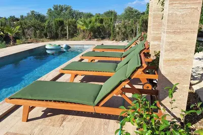 Bazen u objektu Apartments with swimming pool Bogdanovici, Sibenik - 23394 ili u blizini