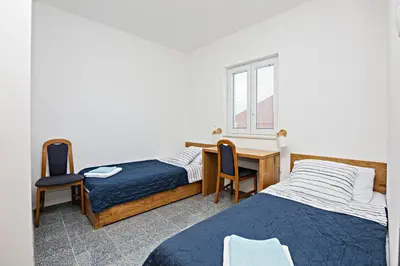 Krevet ili kreveti u jedinici u objektu Apartments with swimming pool Bogdanovici, Sibenik - 23394