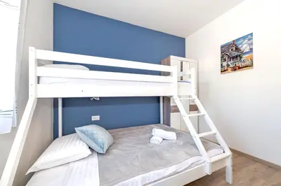 Krevet ili kreveti u jedinici u objektu Villa Effort Skradin - Šibenik