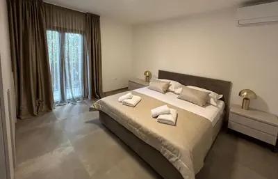 Krevet ili kreveti u jedinici u objektu Golden Dream Apartment