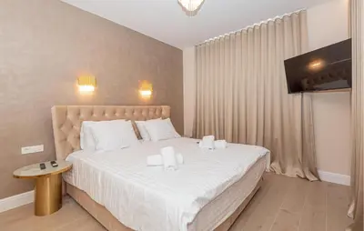 Krevet ili kreveti u jedinici u objektu Cozy Home In Sibenik With Sauna