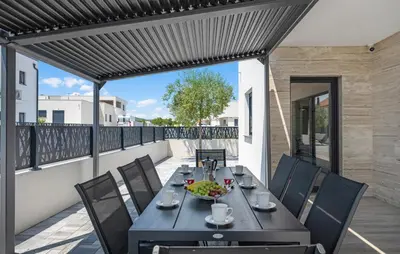 Balkon ili terasa u objektu Stunning Home In Vodice With Wifi