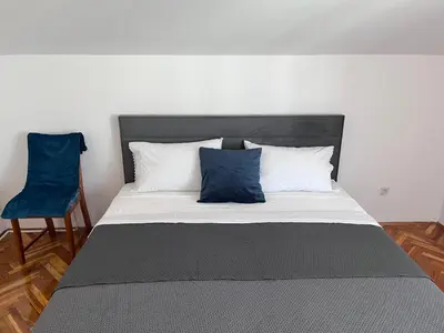 Krevet ili kreveti u jedinici u objektu Apartments Vivera Seaview - A2