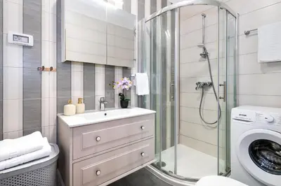 Kupaonica u objektu Apartman Nina Šibenik, Brodarica