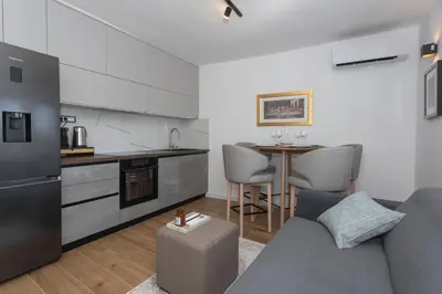 Kuhinja ili čajna kuhinja u objektu Apartment Omnia