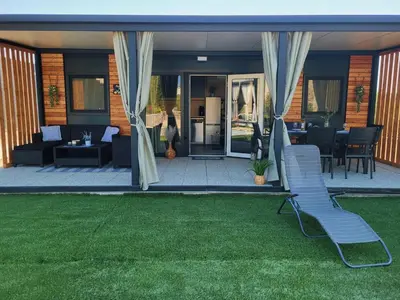 Vrt u objektu Mobile home Maresol