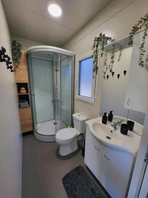 Kupaonica u objektu Mobile home Maresol