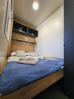 Krevet ili kreveti u jedinici u objektu Mobile home Maresol
