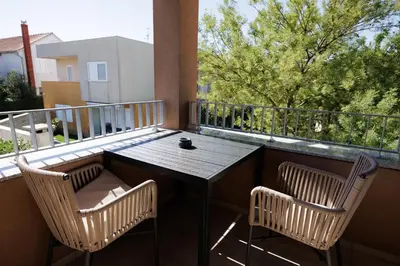 Balkon ili terasa u objektu Apartments Opat