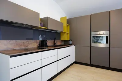 Kuhinja ili čajna kuhinja u objektu Apartments Opat