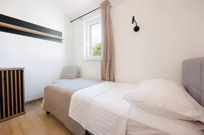 Krevet ili kreveti u jedinici u objektu Apartments Opat