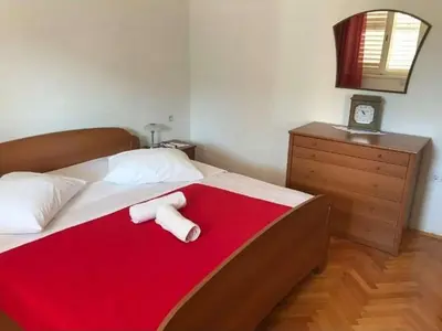 Krevet ili kreveti u jedinici u objektu Apartments with parking space Grebastica, Sibenik - 23339
