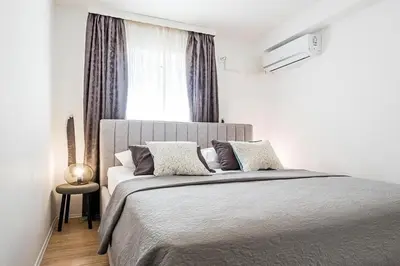 Krevet ili kreveti u jedinici u objektu Apartman Brodarica Sibenik