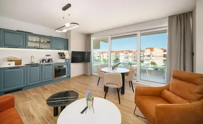 Kuhinja ili čajna kuhinja u objektu Luxury Apartments Maja Vodice