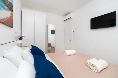Krevet ili kreveti u jedinici u objektu Villa Sky View Vodice