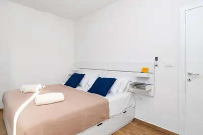 Krevet ili kreveti u jedinici u objektu Villa Sky View Vodice