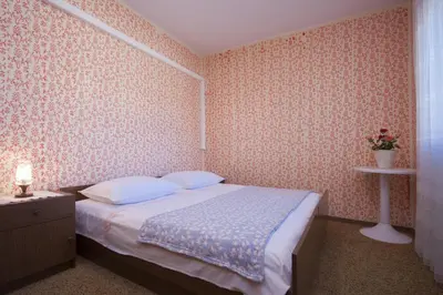 Krevet ili kreveti u jedinici u objektu Apartments Vukicevic Brodarica