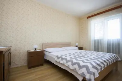 Krevet ili kreveti u jedinici u objektu Apartments Vukicevic Brodarica