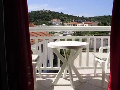 Balkon ili terasa u objektu Apartment Rogoznica 2