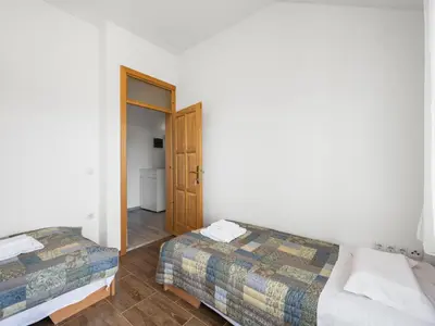 Krevet ili kreveti u jedinici u objektu Holiday Home Panoramic View by Interhome