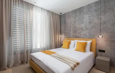 Krevet ili kreveti u jedinici u objektu 1 Bedroom Nice Apartment In Betina