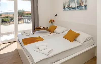Krevet ili kreveti u jedinici u objektu Pet Friendly Home In Sibenik