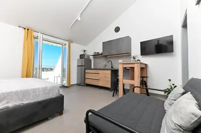 TV i/ili zabavni centar u objektu Lity Apartment Lily