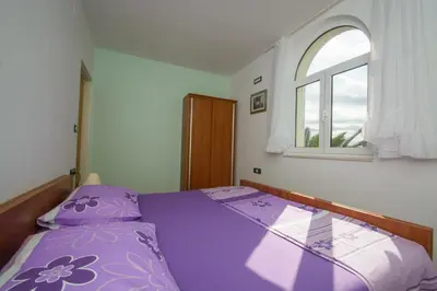 Krevet ili kreveti u jedinici u objektu Apartments Jerkunica
