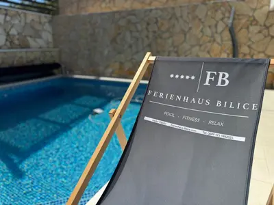 Bazen u objektu Ferienwhg Bilice 1 - Pool beheizt - Fitness - Relax ili u blizini
