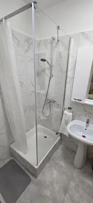 Kupaonica u objektu Apartmani Deniza 4 guests
