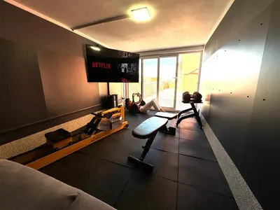 Fitness centar i/ili fitness sadržaji u objektu Ferienwhg Bilice 2 - Pool beheizt - Fitness - Relax