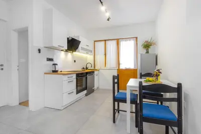 Kuhinja ili čajna kuhinja u objektu Studio apartman Casa Lambaša