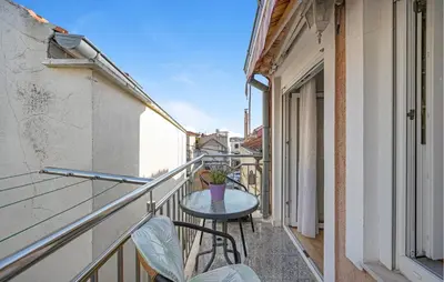 Balkon ili terasa u objektu Gorgeous Apartment In Vodice