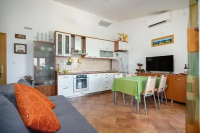 Kuhinja ili čajna kuhinja u objektu Apartman Gita, Bilo - Primošten