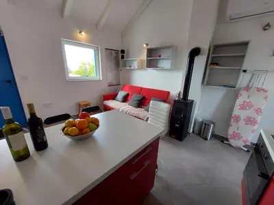 Krevet ili kreveti u jedinici u objektu Studio-villa
