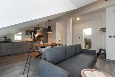 Kuhinja ili čajna kuhinja u objektu Sea View House