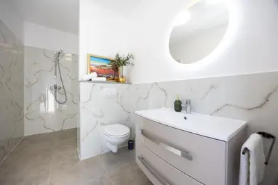 Kupaonica u objektu Villa Franko Rogoznica