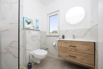 Kupaonica u objektu Villa Franko Rogoznica
