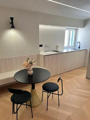 Kuhinja ili čajna kuhinja u objektu Apartment Mirakul