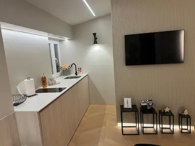 TV i/ili zabavni centar u objektu Apartment Mirakul