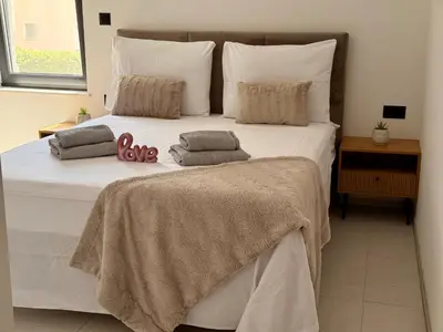 Krevet ili kreveti u jedinici u objektu Apartman Karla