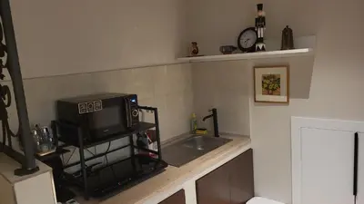 Kuhinja ili čajna kuhinja u objektu Apartment BARBARA - BOJANA