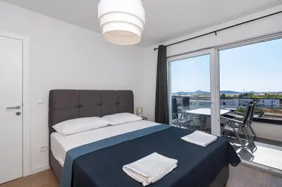 Krevet ili kreveti u jedinici u objektu Apartments Lenolu
